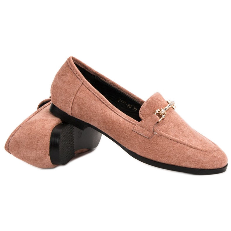 Balada Rosa Wildleder-Loafer 1