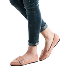 Ch. Creation Stylische Loafer rosa 2