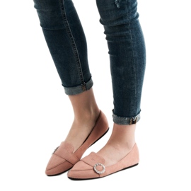 Ch. Creation Stylische Loafer rosa 1