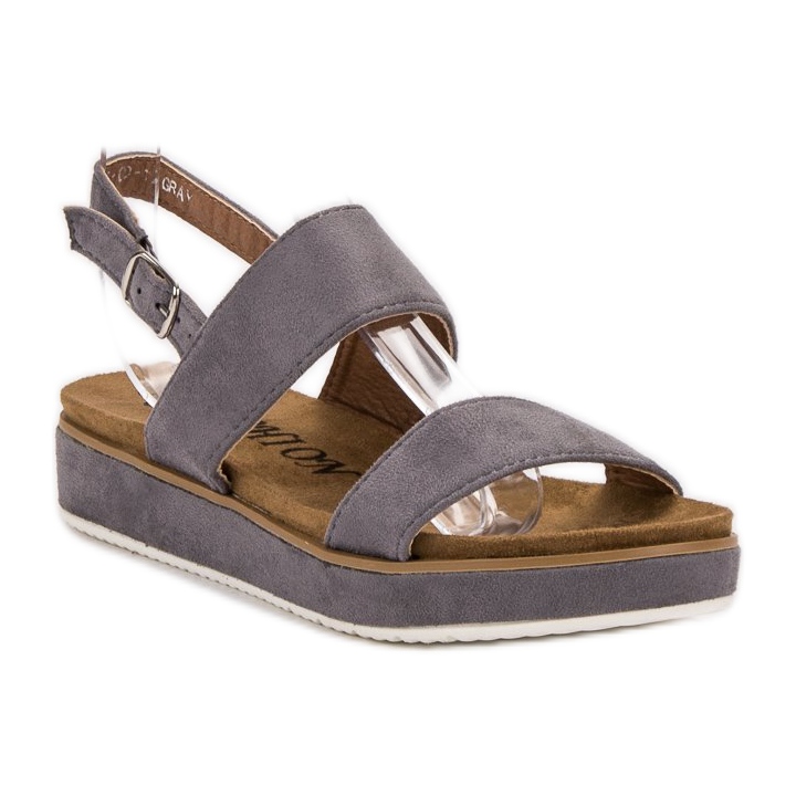 Goodin Graue Sandalen 1