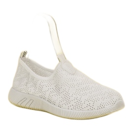 SHELOVET Slip-on Textilschuhe weiß 1
