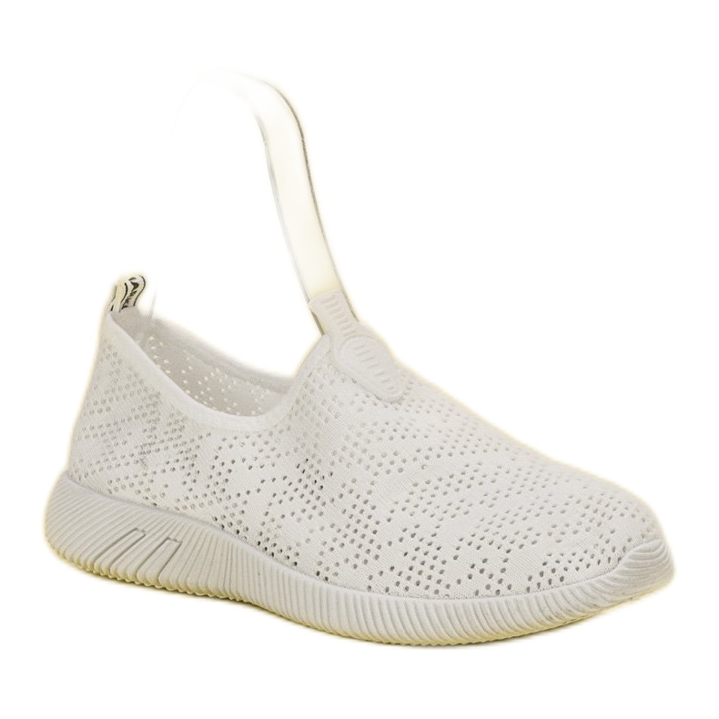 SHELOVET Slip-on Textilschuhe weiß 1