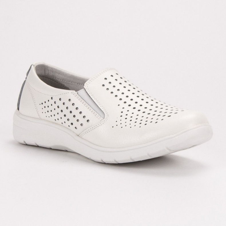 Kylie Weiße Lederschuhe 1