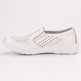 Kylie Weiße Lederschuhe 2