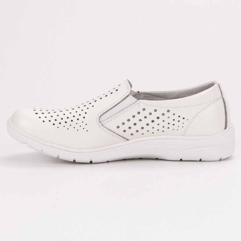 Kylie Weiße Lederschuhe 2