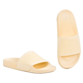 Gelbe VICES-Hausschuhe 2