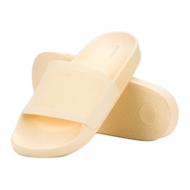 Gelbe VICES-Hausschuhe 1