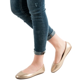 Renda Klassische Ballerinas gelb 1