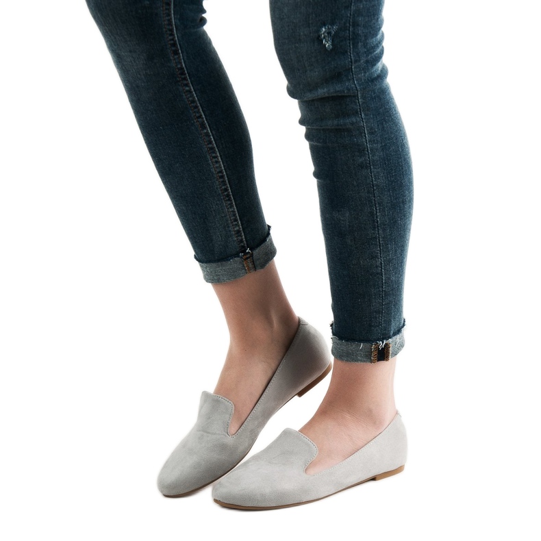 Lily Shoes Wildleder Herren grau 2