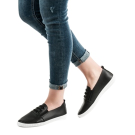 Super Mode Schwarze Turnschuhe 2