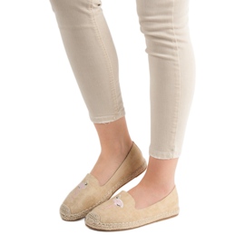 Espadrilles mit Flamingo VICES braun 1