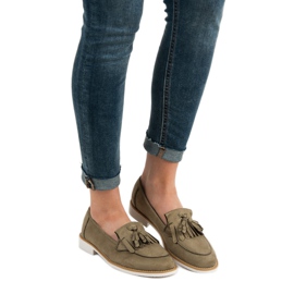 VICES Oliven-Loafer grün 2