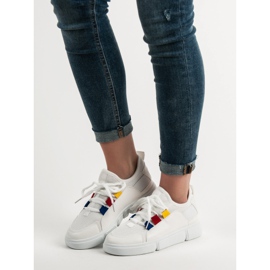 Renda Sportschuhe zum Hineinschlüpfen weiß 2