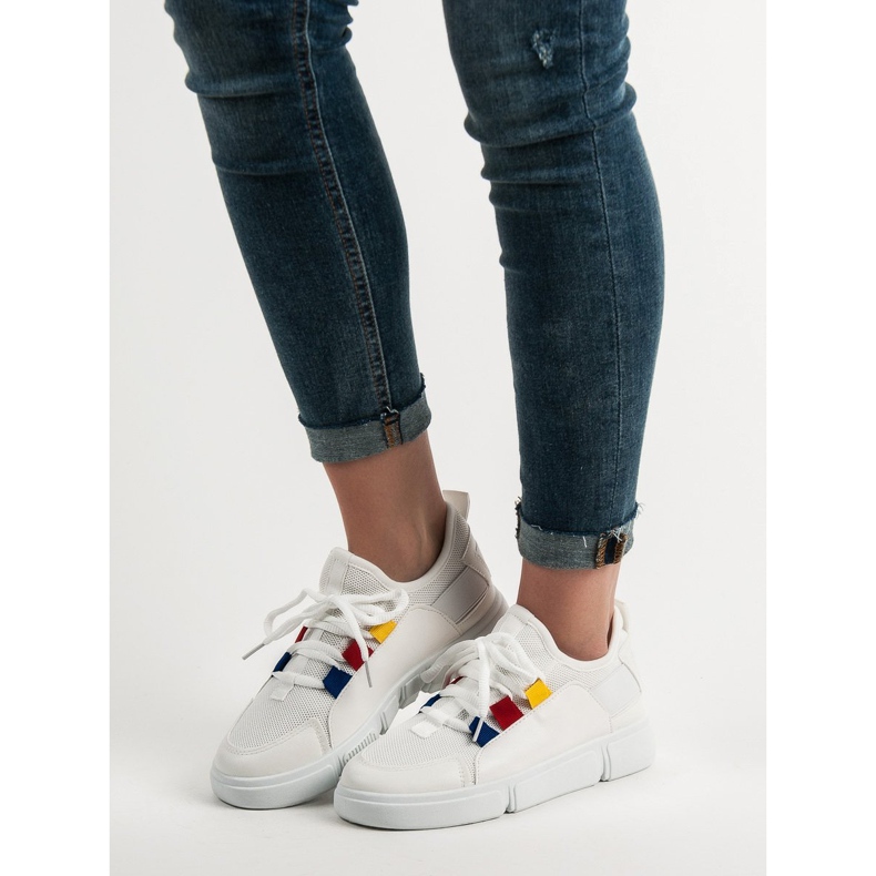 Renda Sportschuhe zum Hineinschlüpfen weiß 2