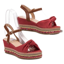 Groto Gogo Rote Sandalen 1