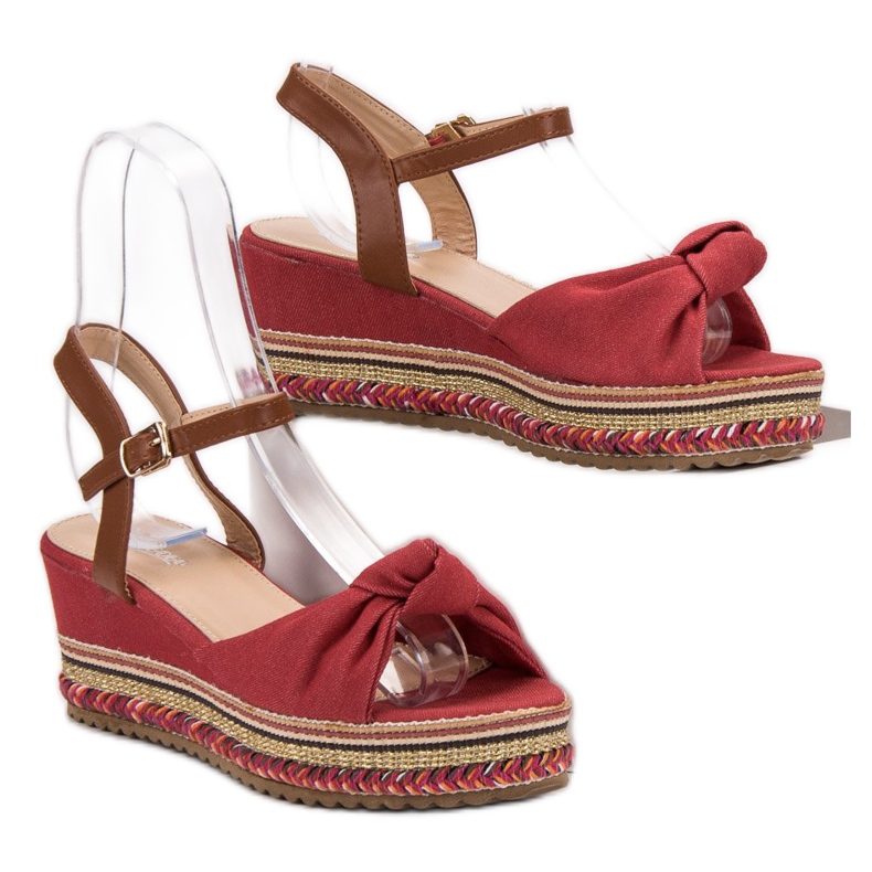 Groto Gogo Rote Sandalen 1