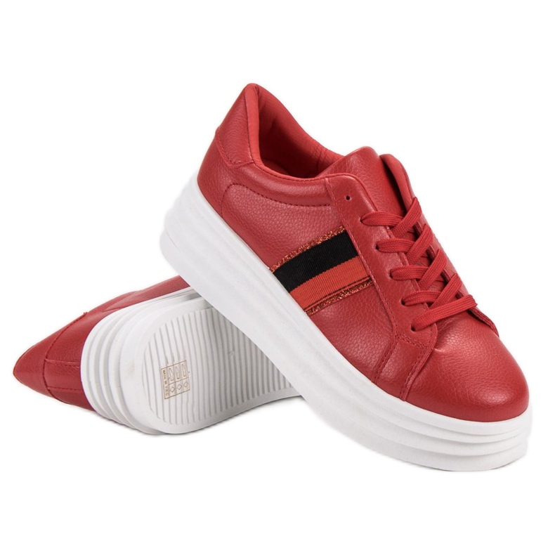 SHELOVET Rote Sportschuhe 1