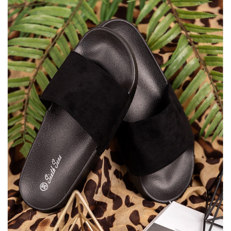 SHELOVET Sportschuhe aus Wildleder schwarz 1