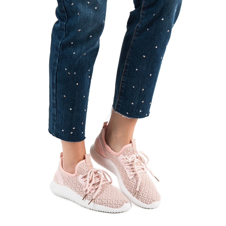 SHELOVET Rosa Sportschuhe 2