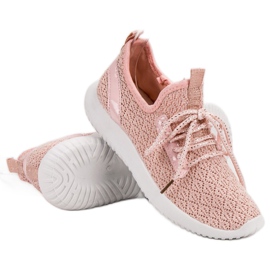 SHELOVET Rosa Sportschuhe 1