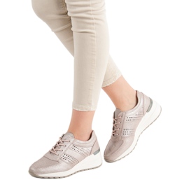 Lederschuhe VINCEZA rosa 1