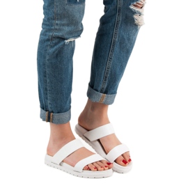 Seastar Glänzende Hausschuhe weiß 1