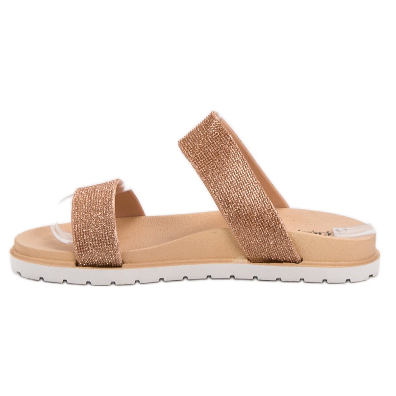 Seastar Glänzende Hausschuhe gelb 1