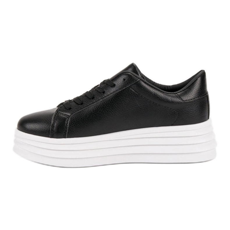 SHELOVET Schwarze Sportschuhe 1