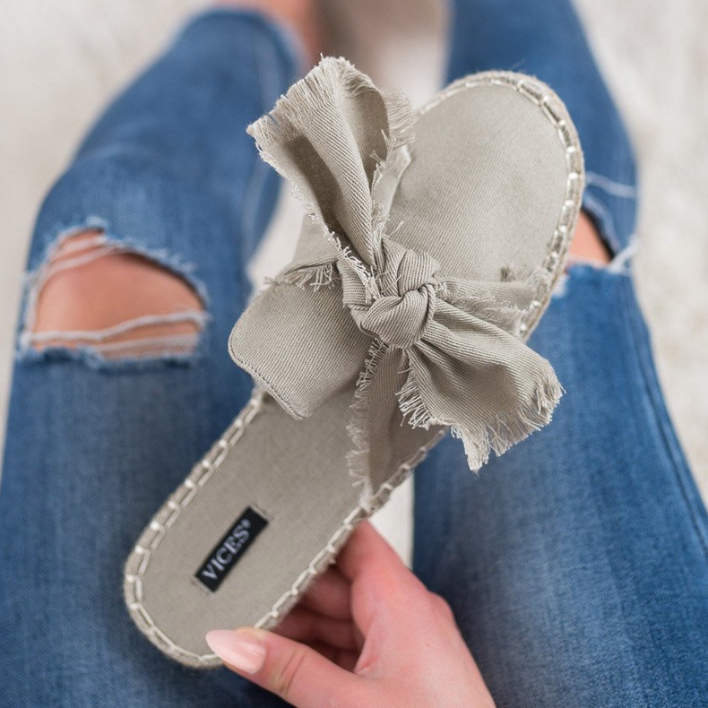 Integrierte VICES-Hausschuhe braun 2