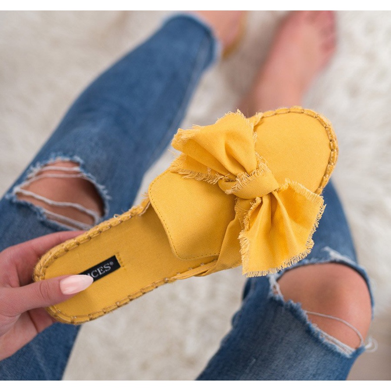 Integrierte VICES-Hausschuhe gelb 1