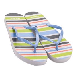 SHELOVET Leichte Flip-Flops blau 2