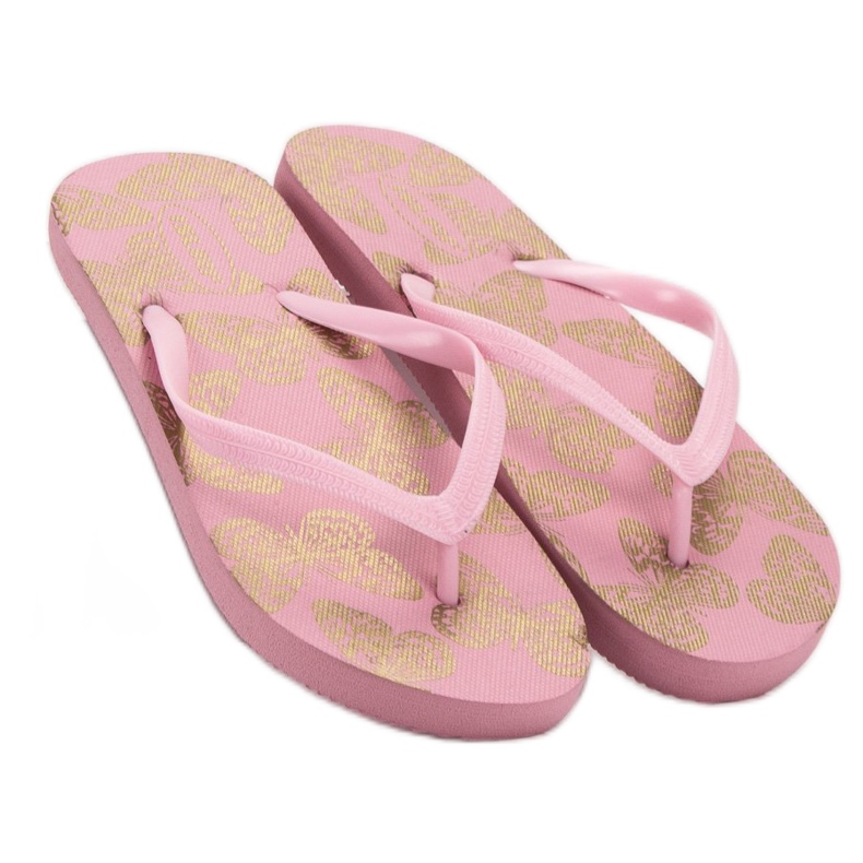 SHELOVET Leichte Flip-Flops rosa 1