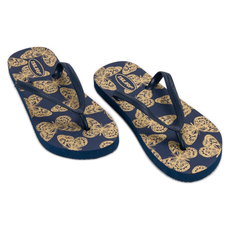 SHELOVET Leichte Flip-Flops navy blau 1