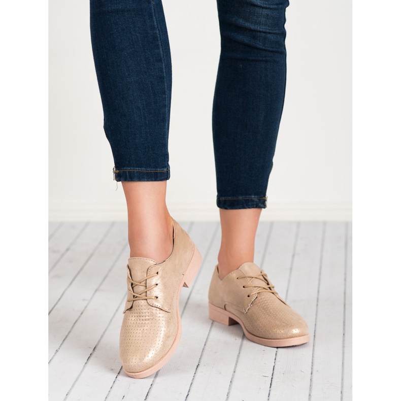 BLESS Elegante Damenschuhe gelb 2