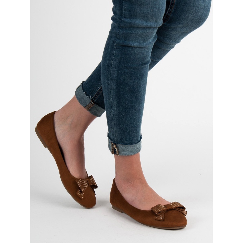 Best Shoes Kamel Ballerinas braun 2