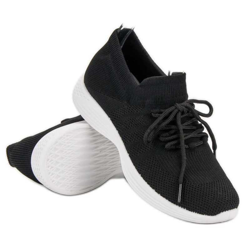 SHELOVET Textile Sportschuhe schwarz 1