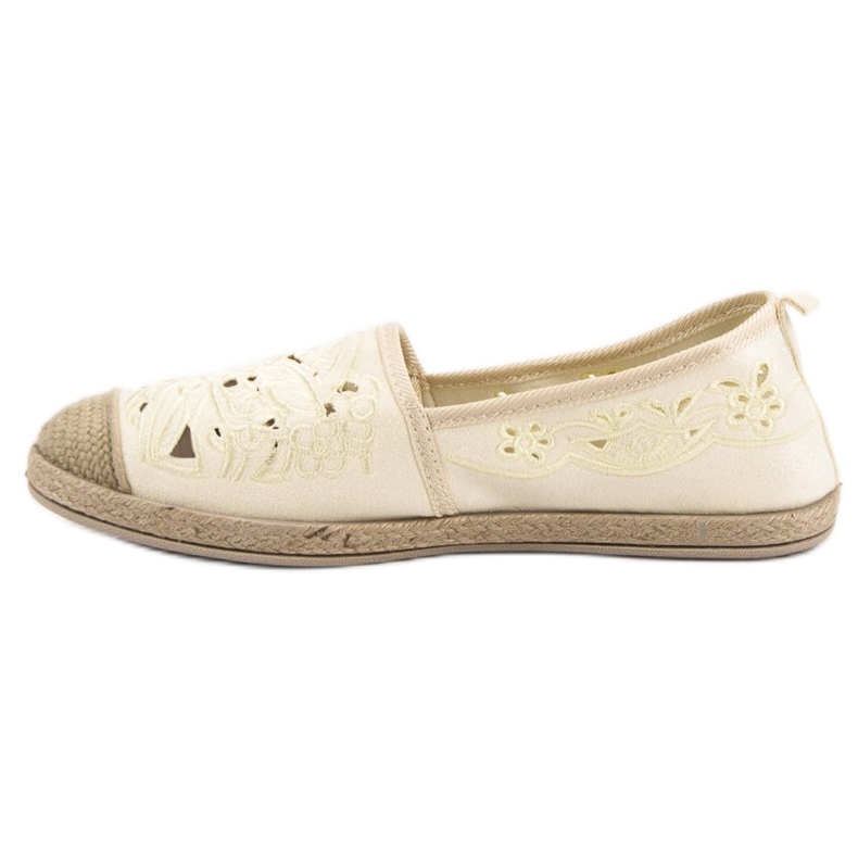 VICES Wildleder-Espadrilles gelb 1