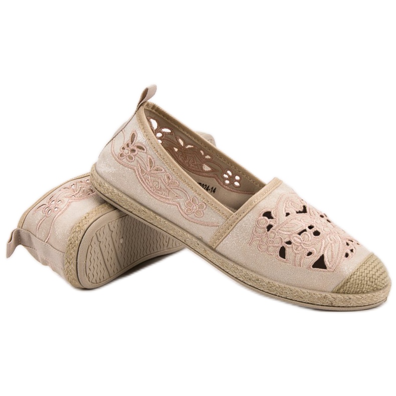 VICES Wildleder-Espadrilles braun 1