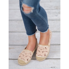 VICES Wildleder-Espadrilles braun 2