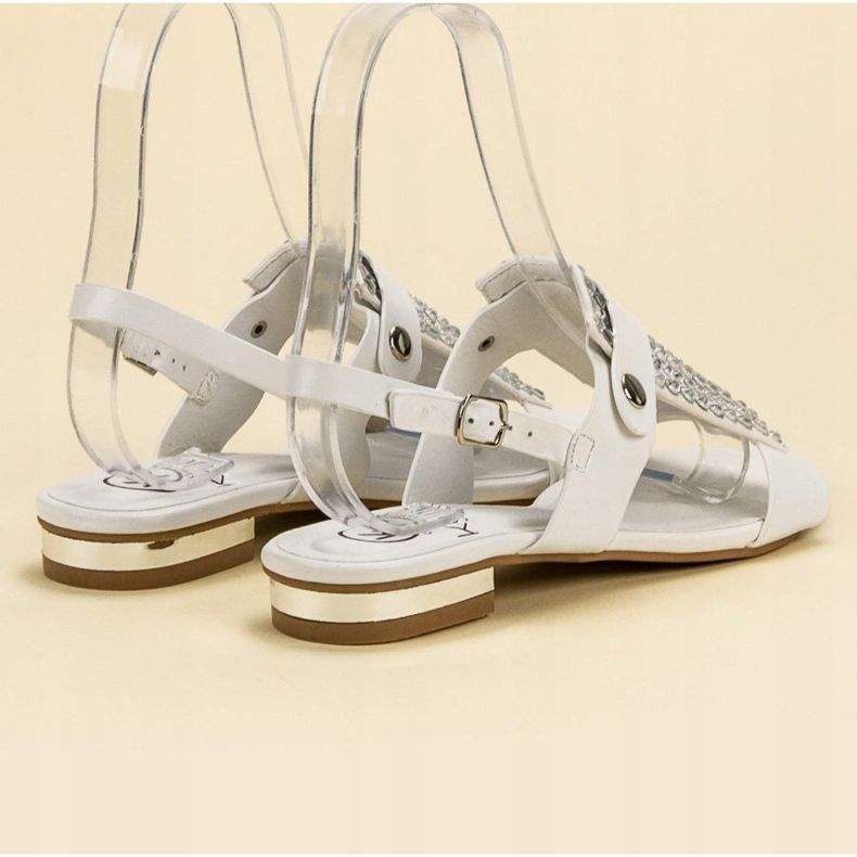 Kylie Weiße Sandalen für Damen 1