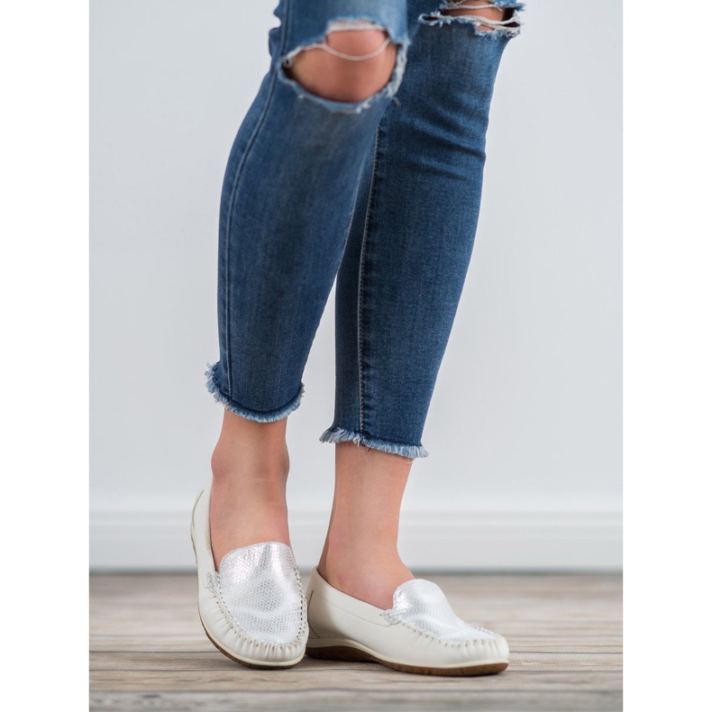 Anesia Paris Bequeme Slipper weiß 2