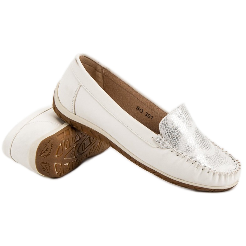 Anesia Paris Bequeme Slipper weiß 1