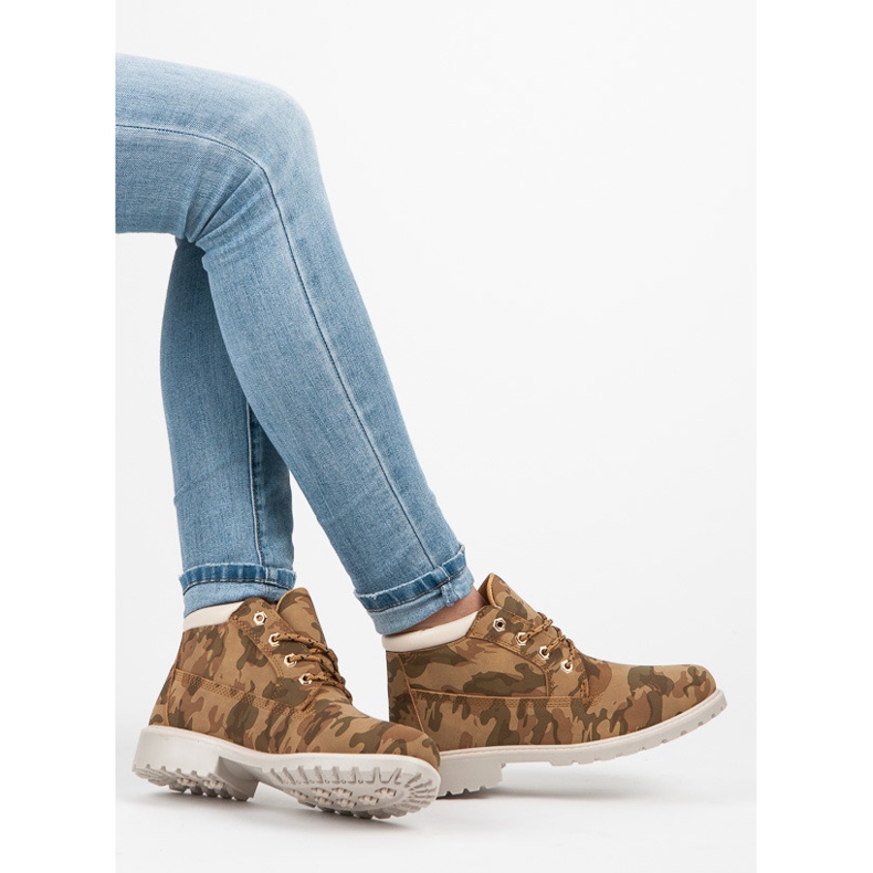 Ideal Shoes Niedriger Knöchel-Trapper mehrfarbig 2