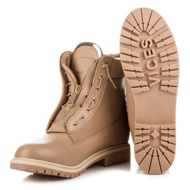 Vices Trapper mit Reißverschluss befestigt braun 1