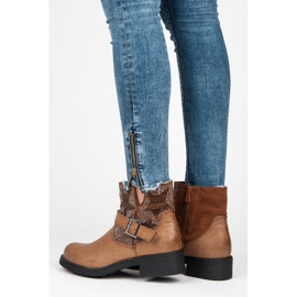 Kylie Rockstiefel braun 1