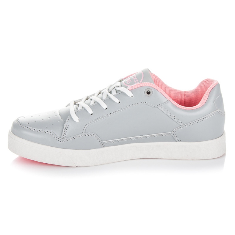 Ax Boxing Graue Turnschuhe für Damen rosa 1