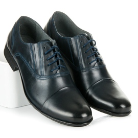 Lucca Business-Schuhe blau 2