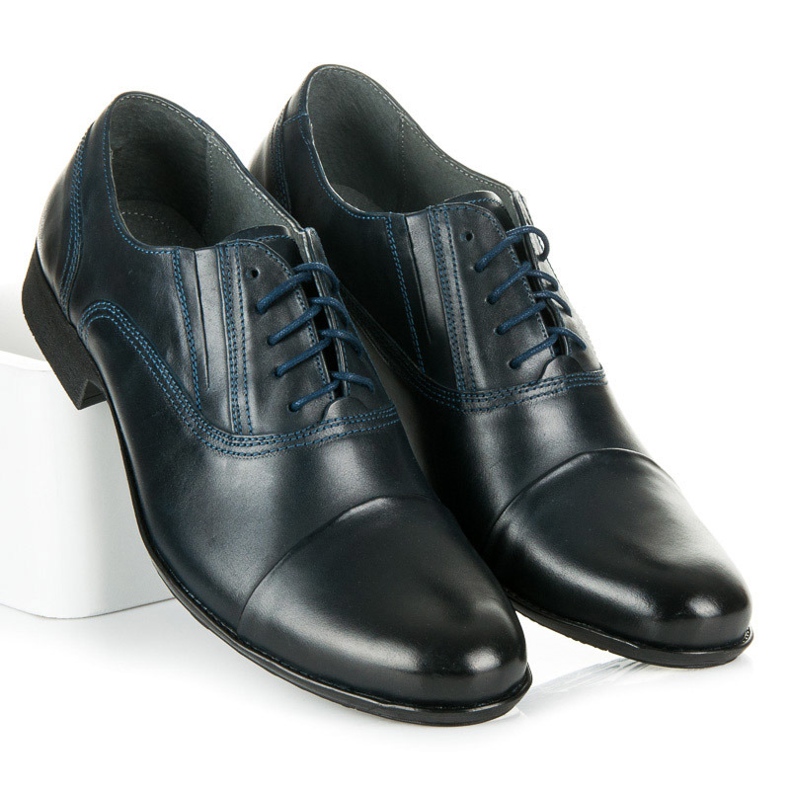 Lucca Business-Schuhe blau 2