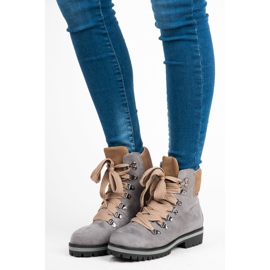 Vices Trapper aus dunkelgrauem Wildleder 1