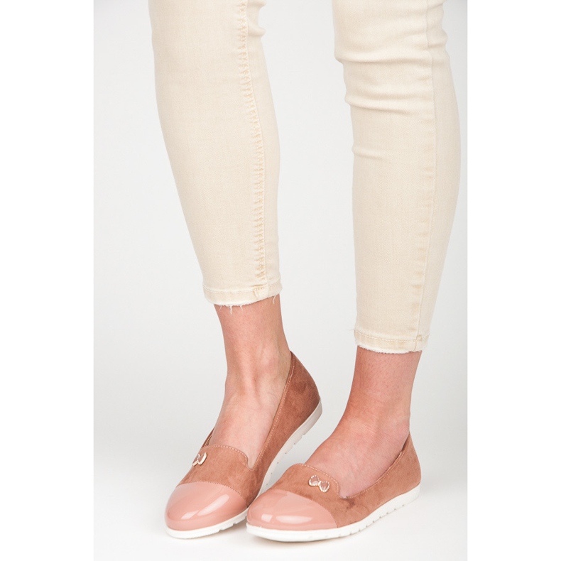 Vinceza Herren mit lackierter Nase rosa 2